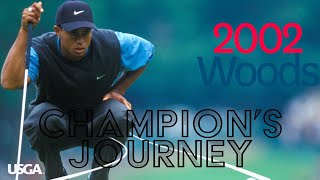 Tiger Woods 2002 US Open Win at Bethpage Black  Every Televised Shot  Champions Journey [upl. by Perrin]