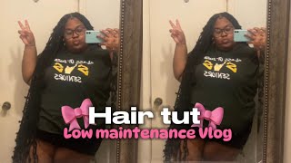 Low maintenance vlog hair care  Vlogz with Vicki Lo [upl. by Alsi]