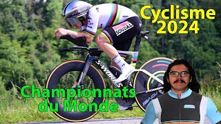 🚴‍♂️Championnats du Monde 2024🇨🇭  Contrelamontre homme et femme Présentation [upl. by Esiuole93]