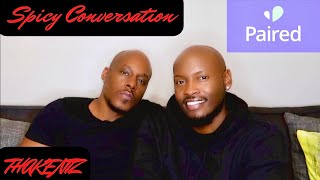 THE PAIRED APP  COUPLES CHALLENGE ThaKentz funny gaycouple QampA challenge spicy [upl. by Cutler224]