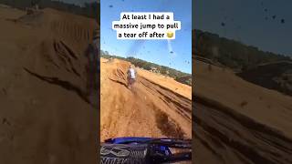 450 Roost Hurts Like HELL pov gopro motocross dirtbike racing moto vlog shorts roost [upl. by Eniledgam]