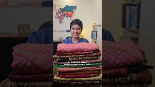 Sarees from every Indian state😮 [upl. by Harvison]