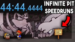 Edging the World Record in Infinite Pit Speedruns [upl. by Crosby632]