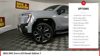 2024 GMC Sierra EV Houston TX RU402209 [upl. by Enitnemelc]