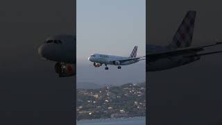 Volotea Airbus A320 Landing a320 airbus volotea volotea planespotting aviationlovers aviation [upl. by Anoet]