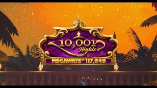 10001 Nights Megaways slot by Red Tiger  Gameplay [upl. by Housum]