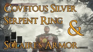 Dark Souls 3  Covetous Silver Serpent Ring Estus Flask amp Solaires Armor Location [upl. by Ibmat]