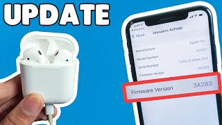 How to update AirPods firmware [upl. by Eiloj347]