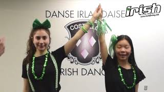 Learn an EASY Irish Jig  TWO PERSON Dance [upl. by Ressler]