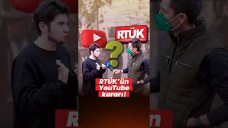 RTÜK başkanı açıkladı YouTube sokak röportajları denetlenecek YouTube yayıncıları lisans alacak [upl. by Trotta549]