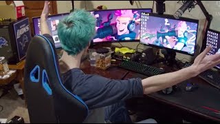 Ninjas Gaming Setup Tour 2018 Part 1 [upl. by Gerianne248]