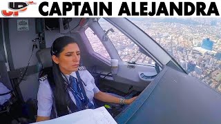 Alejandra Pilots the Superjet into Mexico [upl. by Nevaeh]