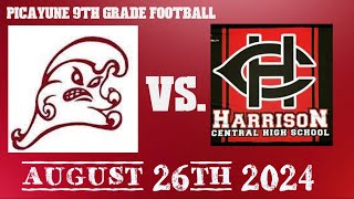 PICAYUNE 9TH GRADE FOOTBALL VS HARRISON CENTRAL 82624 [upl. by Zorana]