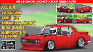 REVIEW UPDATEAN TERBARU FR LEGENDS V035 NEW CAR NISSAN GTR HAKOSUKAfr legends v 035 mod apk [upl. by Valerle211]