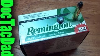 Hogs Head Ballistics  Remington UMC 125gr 357 Magnumn [upl. by Drol]