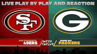 49ers vs Packers Live Play by Play amp Reaction [upl. by Erb]