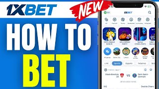 How To Bet In 1xbet  Bet Using Promo Code In 1xBet 2024 [upl. by Roanna]