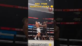 MIKE TYSONS MOST AGGRESSIVE PUNCH EVER ON JAKE PAUL [upl. by Cook153]