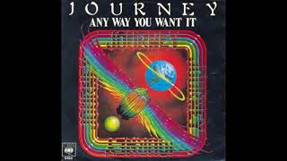 Journey  Any Way You Want It Lyrics [upl. by Afatsuom853]