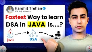 Fastest Way to Learn DSA in Java  Full Roadmap [upl. by Ardell2]