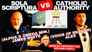 Review of James White vs Alex Voice of Reason Debate Catholic Authority vs Sola Scriptura PT1 [upl. by Assirem]