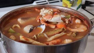 Cazuela de Sopa de Mariscos [upl. by Eiresed790]