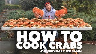 How to Cook Crabs Dungeness Crab Boil [upl. by Assel624]