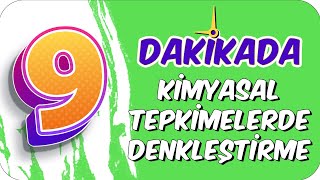 9dkda KIMYASAL TEPKIMELERDE DENKLEŞTİRME [upl. by Oby]