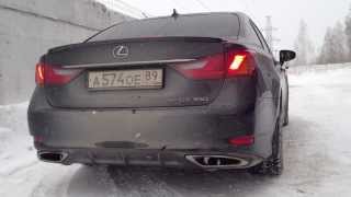 Lexus Gs350 awd 2013 г Full quotForce Exhaustquot custom system Ч2 [upl. by Barram]