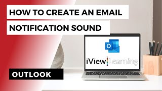 How to create an email notification sound in Outlook [upl. by Eirtemed]