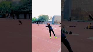 Javelin throw match  Viral video of javelin throw javelinthrow trending shortsfeed [upl. by Vasquez]