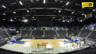 Gameday Aufbau in der großen EWE Arena [upl. by Rumit178]