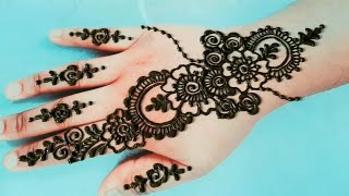 Eid Special Simple Mehndi Design  Simple Mehndi Design  Mehndi Design  Mehandi [upl. by Elvyn]