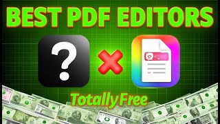 Best Free PDF Editors  How to Edit Convert Fill amp Make Editable PDF File [upl. by Esiralc]