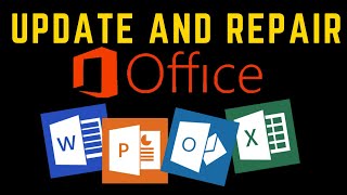 Update and Repair MS Office msoffice microsoftoffice update repairoffice [upl. by Eentroc399]