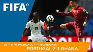 Portugal v Ghana  2014 FIFA World Cup  Match Highlights [upl. by Leinoto751]