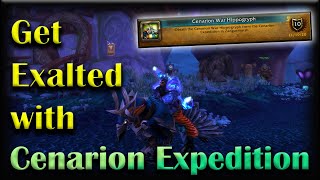 How to get the Cenarion War Hippogryph  WoW Retail Mount Guide Exalted with Cenarion Expedition [upl. by Areek]