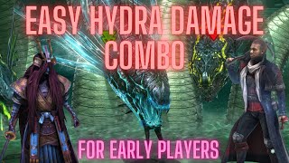 get easy hydra damage fast for early game [upl. by Treacy]