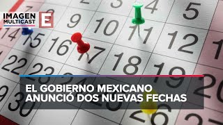 Así es el calendario de días festivos oficiales en México 2024 [upl. by Atinek535]