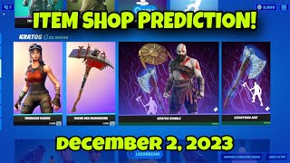 December 2 2023 Fortnite Item Shop CONFIRMED [upl. by Naitsirk]