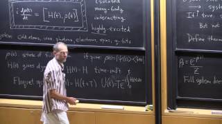 Prof David Huse quotQuantum Thermalizationquot Lecture 103 of 2 [upl. by Mighell539]