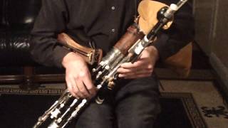 Uilleann Pipes  Dicky Deegan plays The Castle of Dromore October Winds and The Return from Fingal [upl. by Ramad]