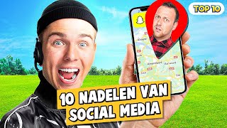 10 NADELEN VAN SOCIAL MEDIA [upl. by Jandy]