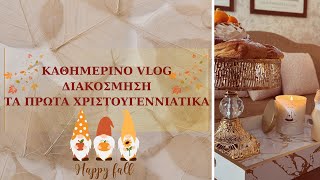 ΚΑΘΗΜΕΡΙΝΟ VLOG  ΔΙΑΚΟΣΜΗΣΗ  ΤΑ ΠΡΩΤΑ ΧΡΙΣΤΟΥΓΕΝΝΙΑΤΙΚΑ [upl. by Nesaj]