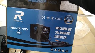 Probando soldadora inverter redbo micro alambre y mma [upl. by Dearborn]