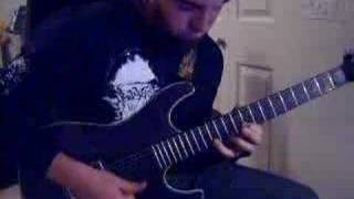 Scarified Intro In D Standard Tuning Paul Gilbert Cover [upl. by Radman]