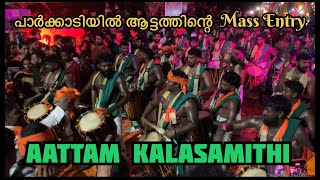 പാർക്കാടിയിൽ ആട്ടത്തിന്റെ Mass Entry 🔥💚എന്റെ പൊന്നോ🙀 എജ്ജാതിപ്പെട💥 Aattam Kalasamithi [upl. by Hsemar326]