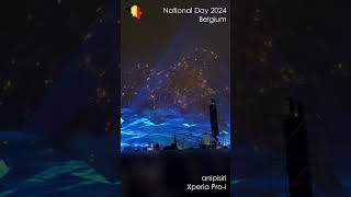 Celebrate Belgium  National Day 2024 Fireworks  Drone  Laser [upl. by Anined]