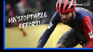 Joris Nieuwenhuis REIGNS SUPREME 👊  Mens Cyclo Cross Superprestige  Eurosport Highlights [upl. by Michelle]