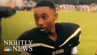 Parents Of High School Football Hazing Victim Speak Out  NBC Nightly News [upl. by Sigsmond]